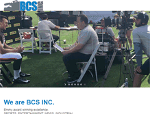Tablet Screenshot of bcsinc.tv